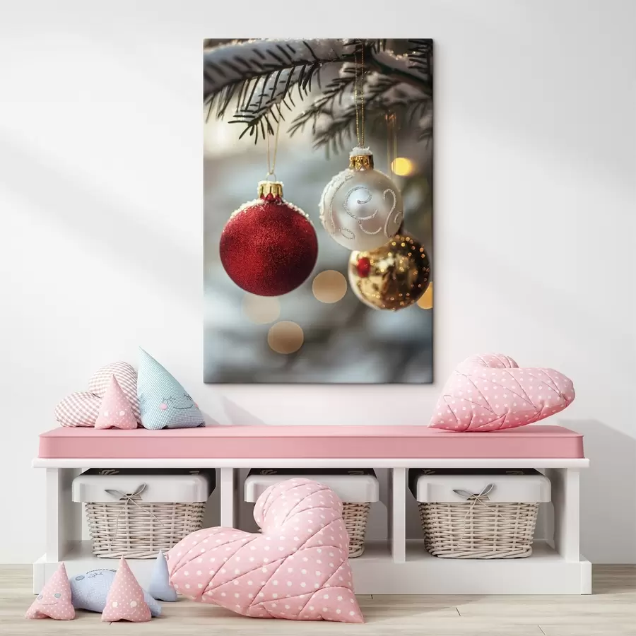  Peintures boules de Noël s46588