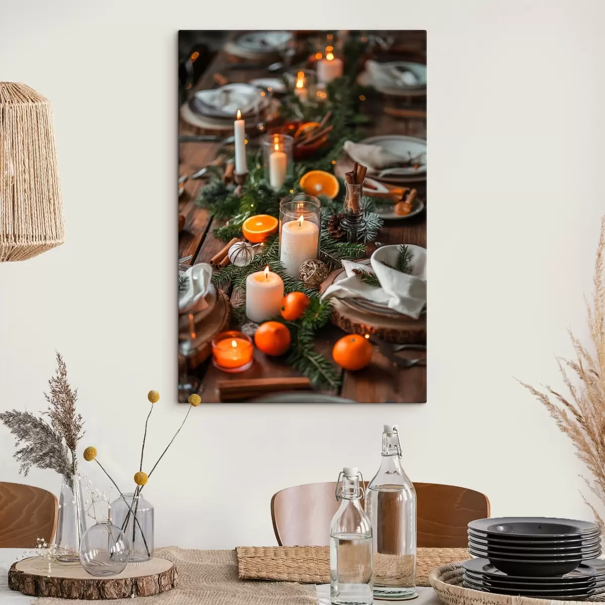  Peintures Table de Noël s46604