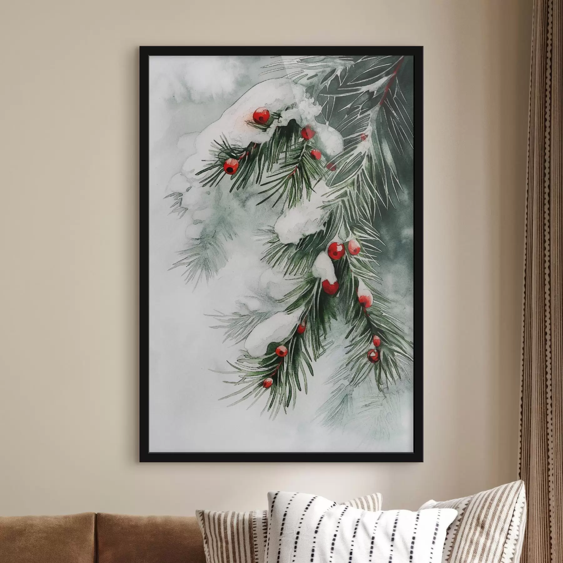 Fotobehang Wintertakken f46584