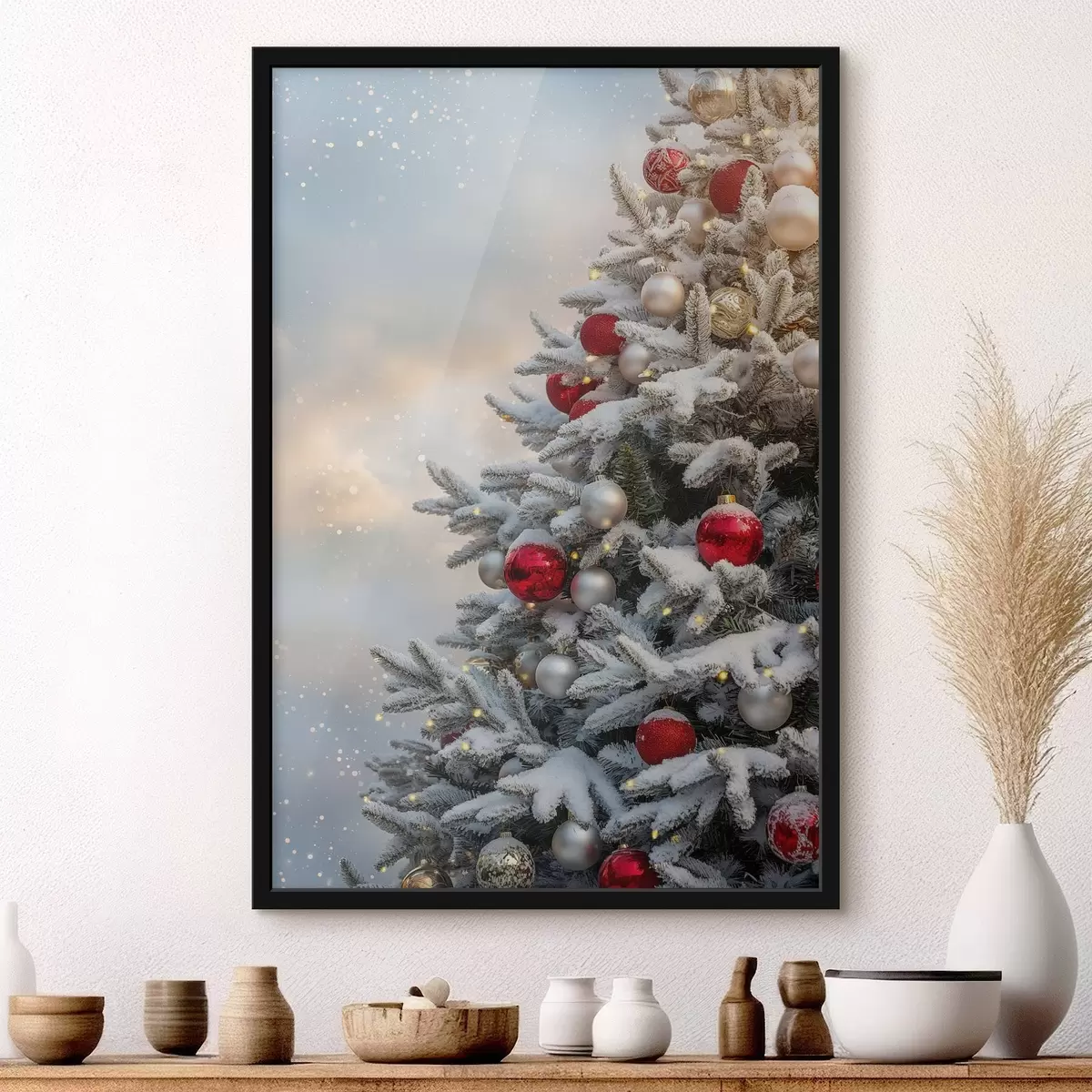 Affiche sapin de Noël f46587