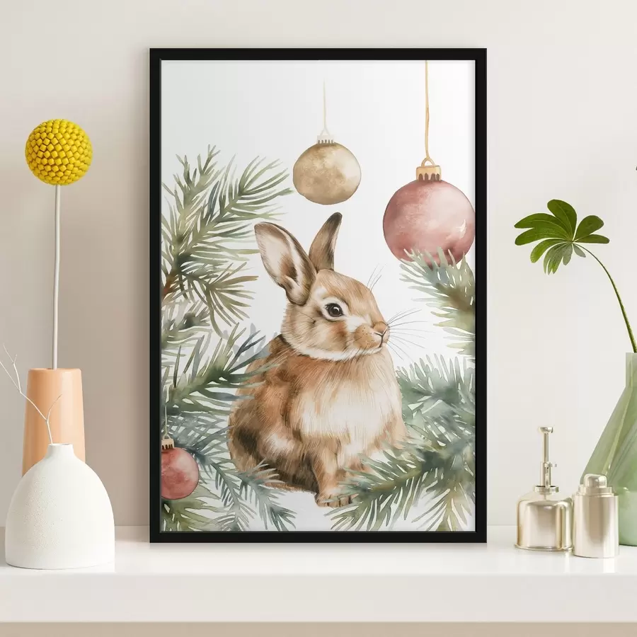 Papier peint photo Lapin du Nouvel An f46603