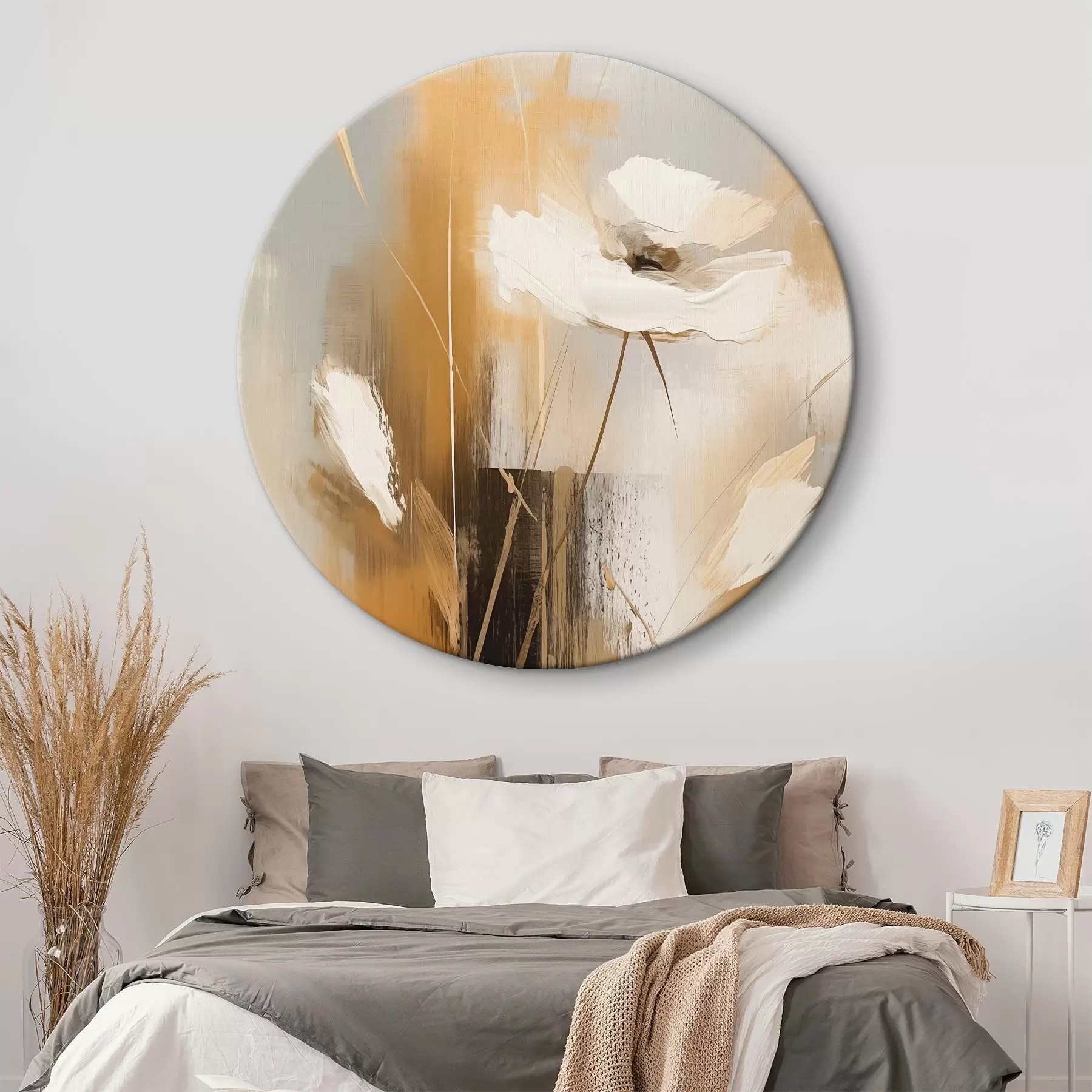  Schilderijen Abstracte wilde bloem r46453