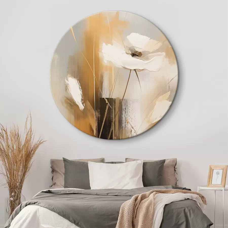  Schilderijen Abstracte wilde bloem r46453