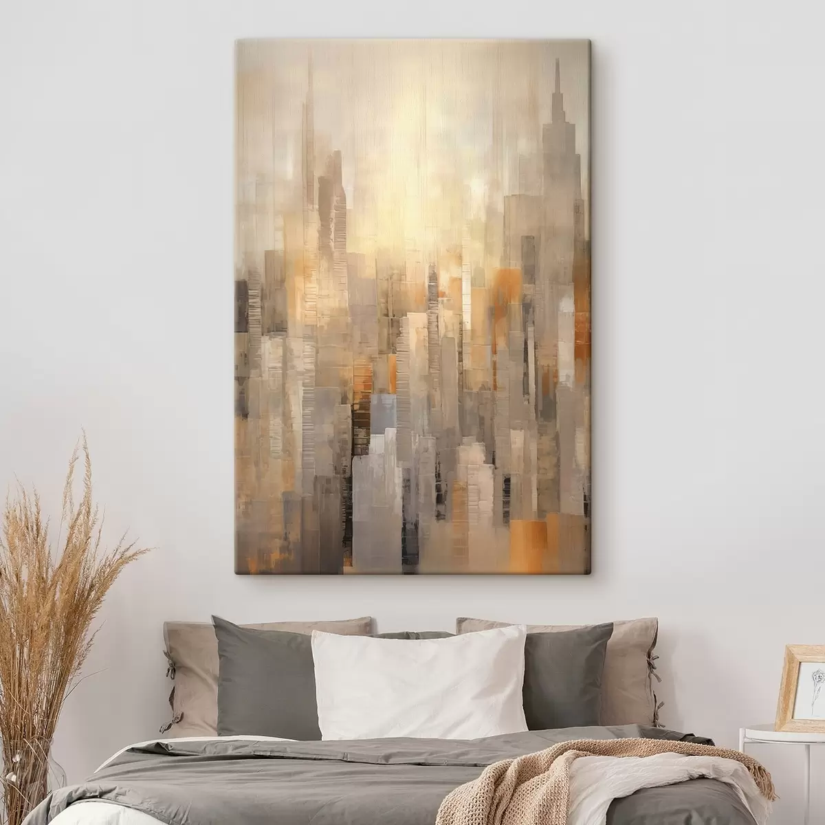  Schilderijen Abstract stadslandschap s46580