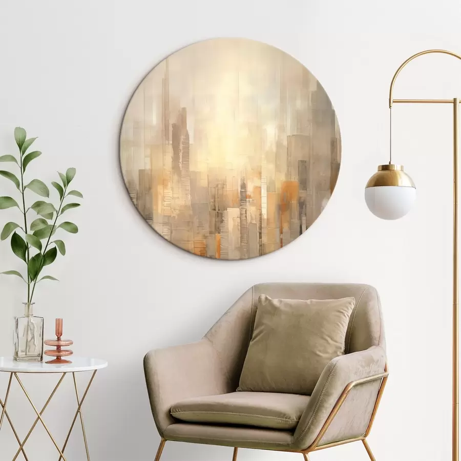  Schilderijen Abstract stadslandschap r46580