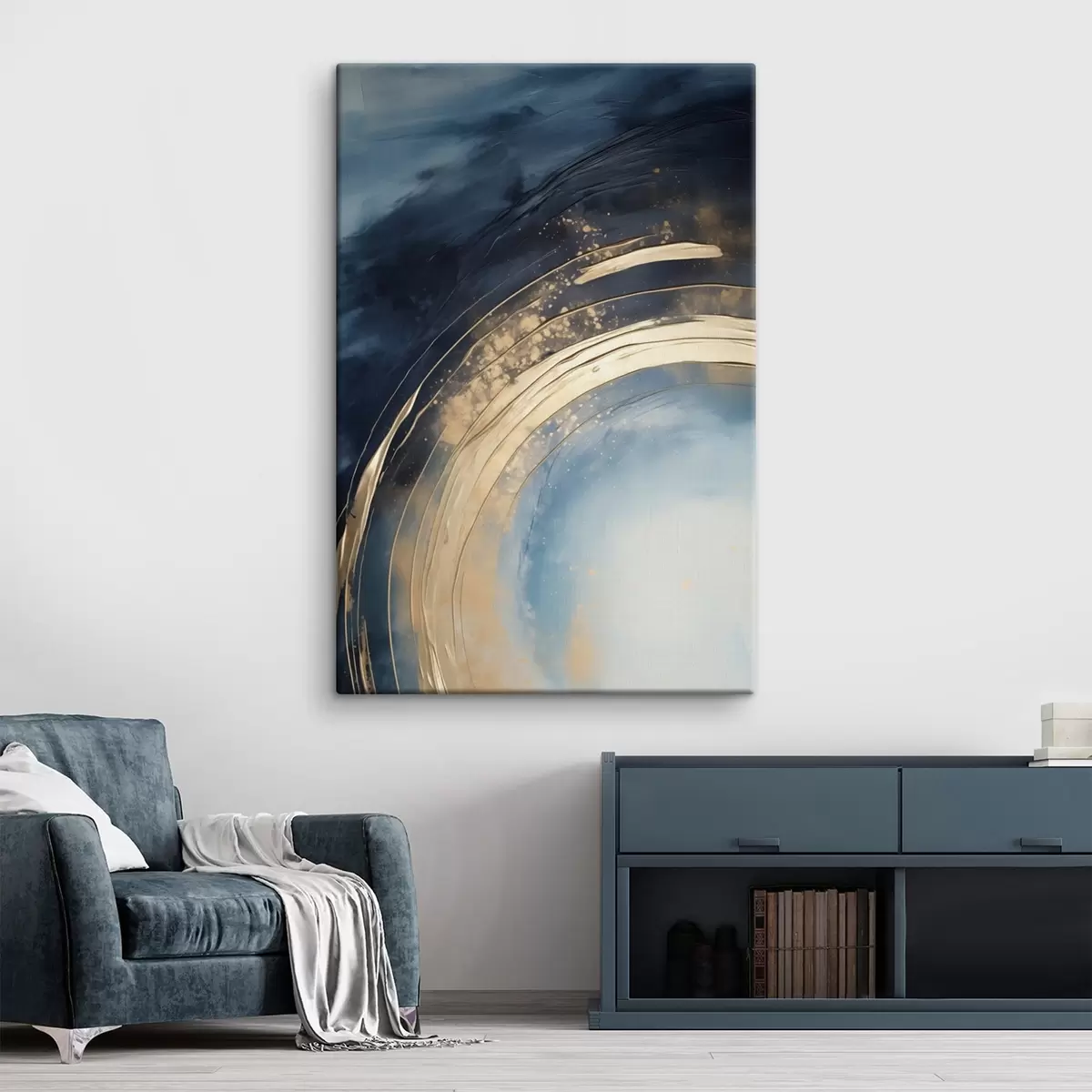  Peintures Anneau balayé avec centre clair et glaçure mouchetée s46488