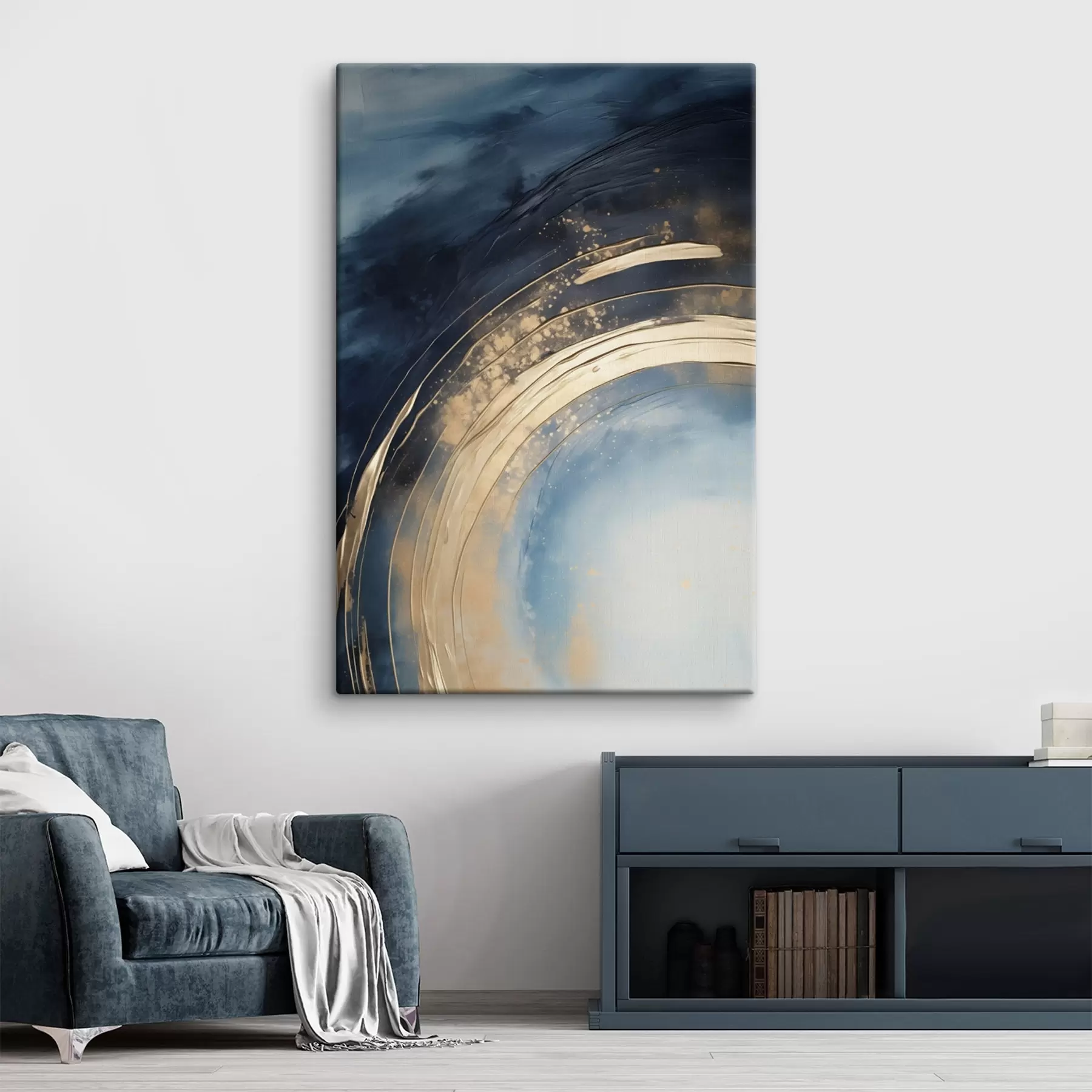  Peintures Anneau balayé avec centre clair et glaçure mouchetée s46488