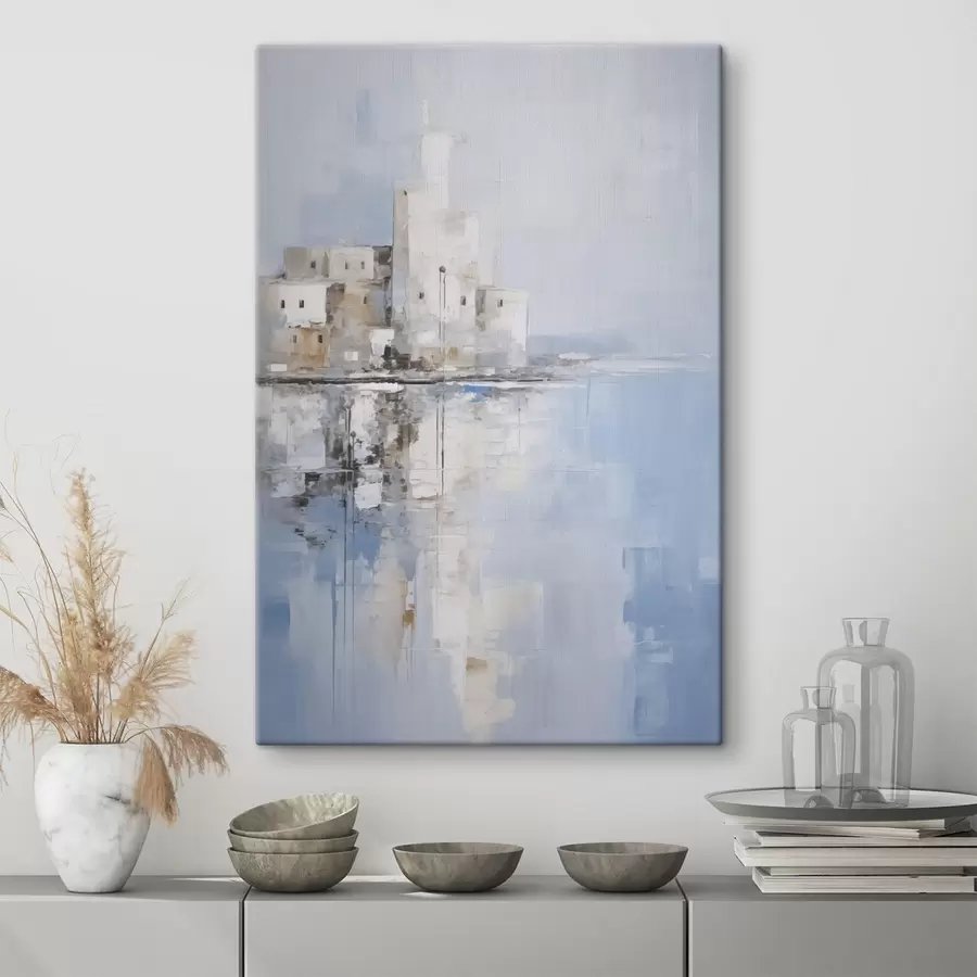  Peintures Imitation abstraite d'un paysage peint s46674