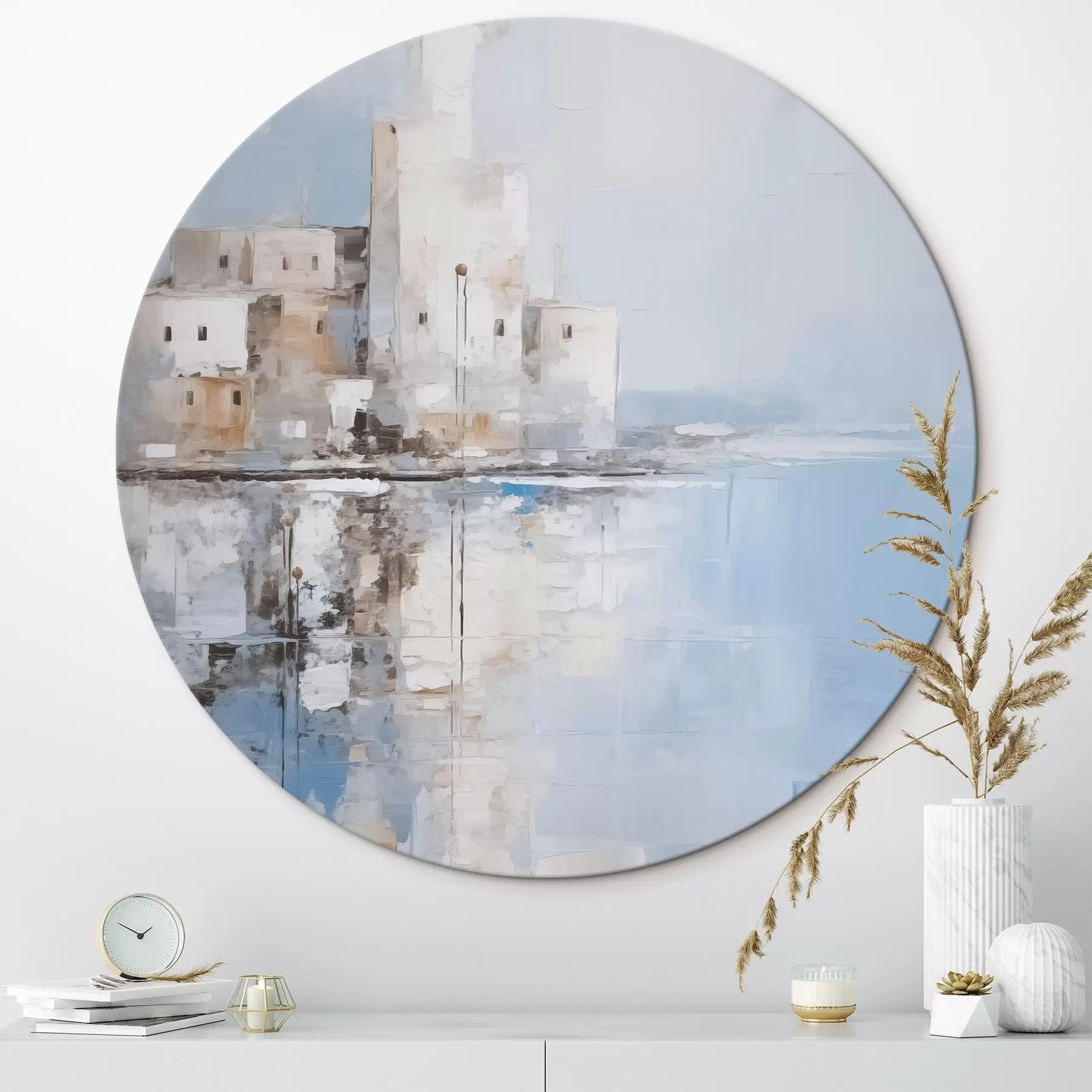  Schilderijen Abstracte landschapsimitatie van schilderkunst r46674