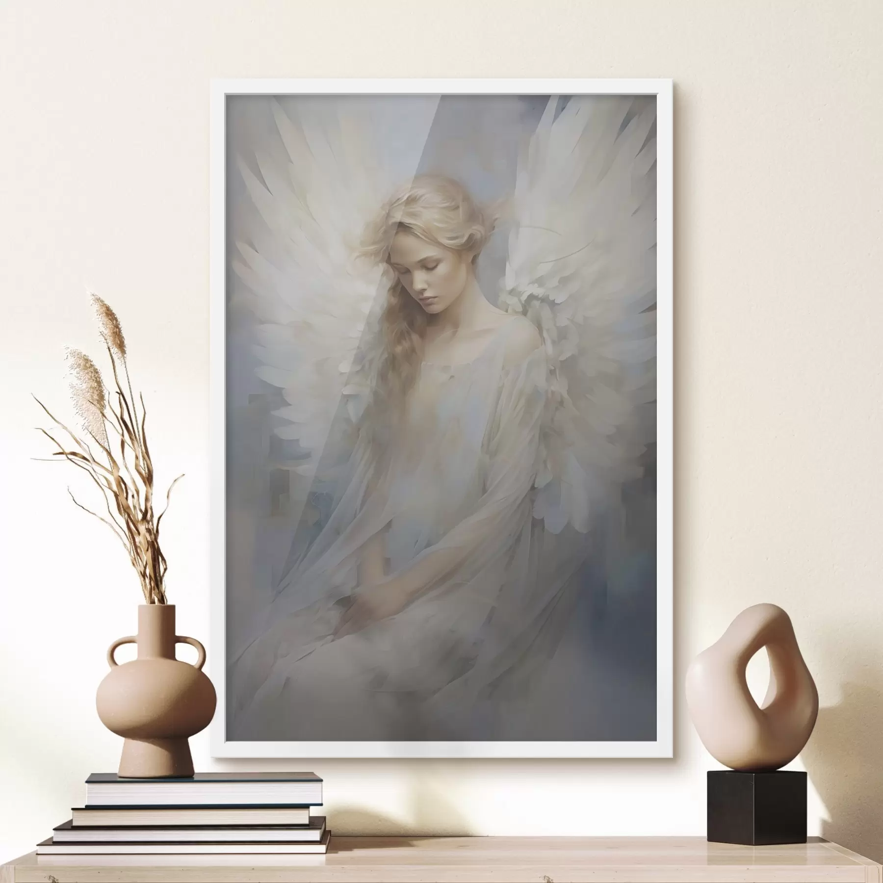 Papier peint photo L'abstraction de l'ange f46681