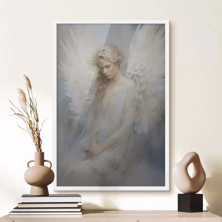 Papier peint photo L'abstraction de l'ange f46681