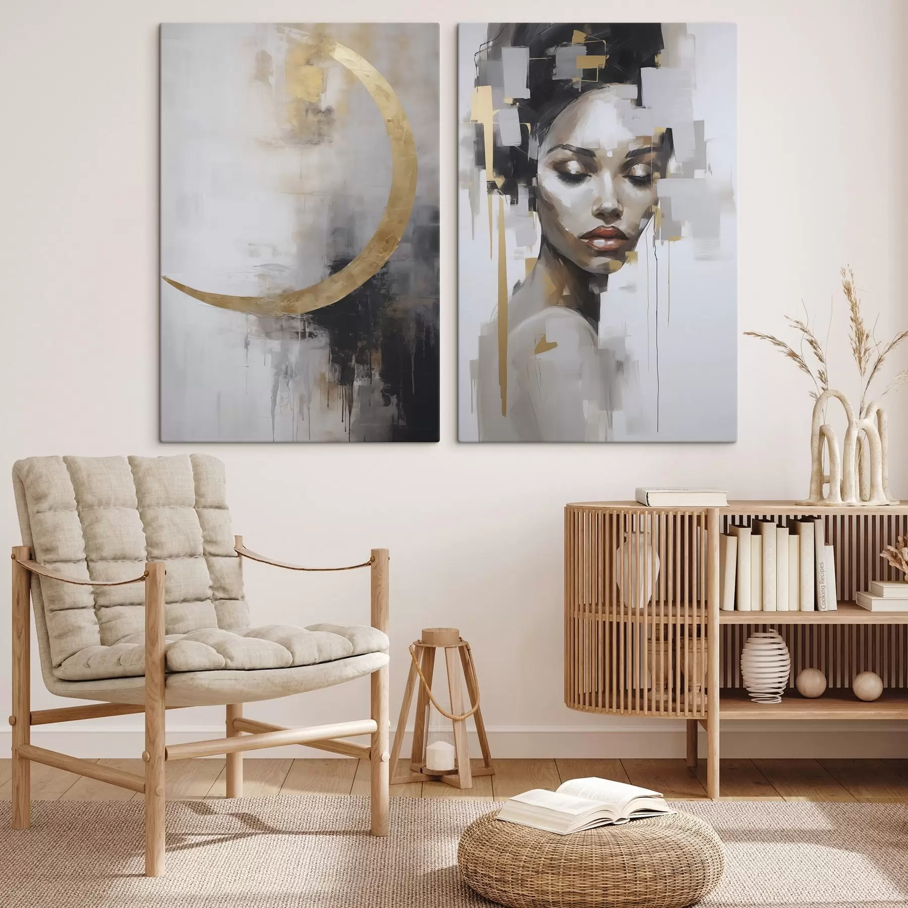  Peintures Abstraction imitation de la peinture m00998