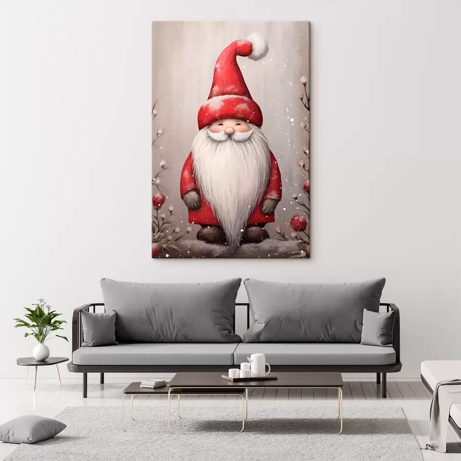  Peintures Gnome de Noël avec une longue barbe s46620