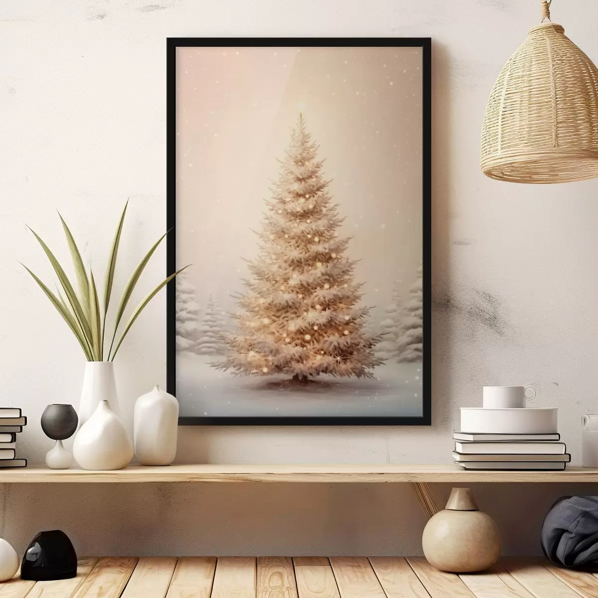 Affiche sapin de Noël f46637