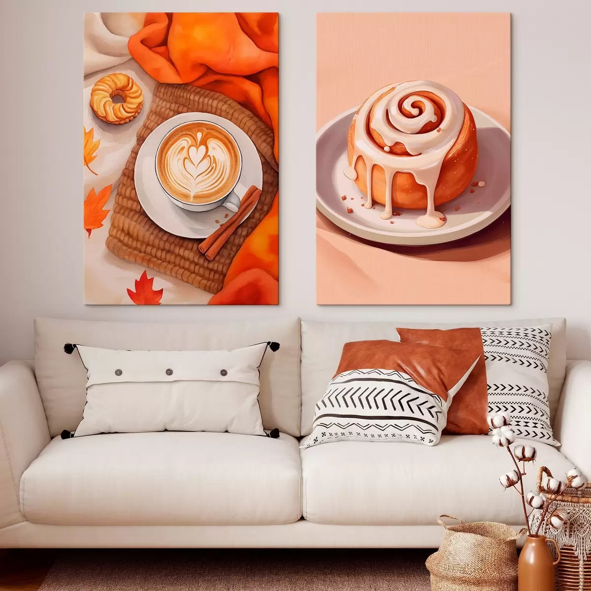  Schilderijen Herfstsfeer m00976