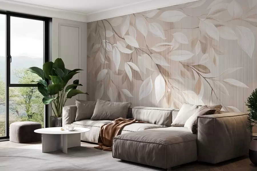 Papier peint photo Branche d'arbre suspendue w04903