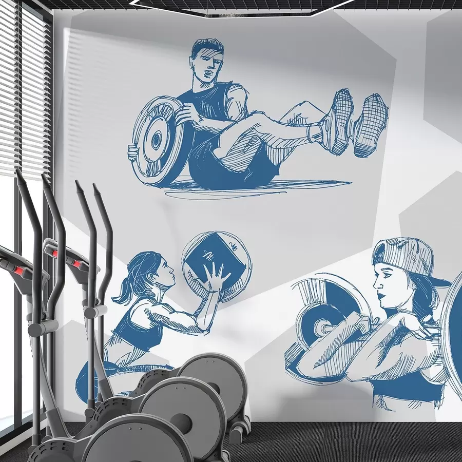 Papier peint photo Athlètes w04909