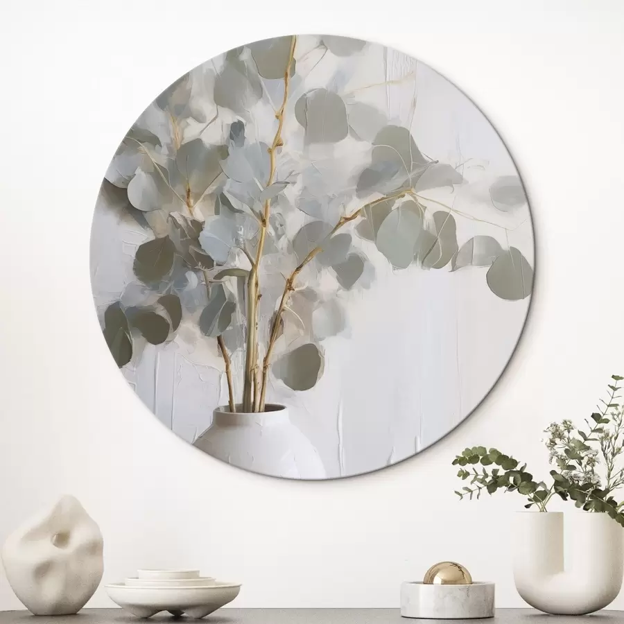  Schilderijen Takjes in een vaas imitatie schilderij r46719