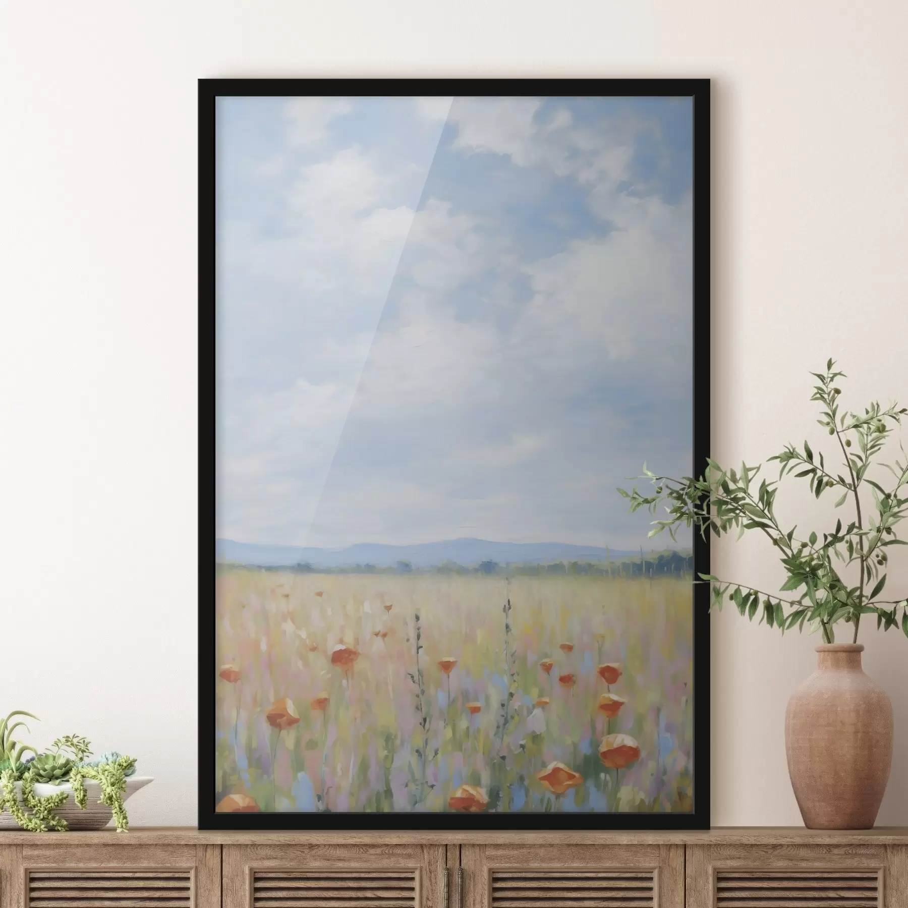 Papier peint photo Peinture d'imitation sur le terrain f46715