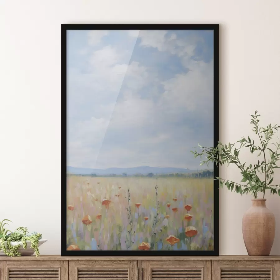 Papier peint photo Peinture d'imitation sur le terrain f46715