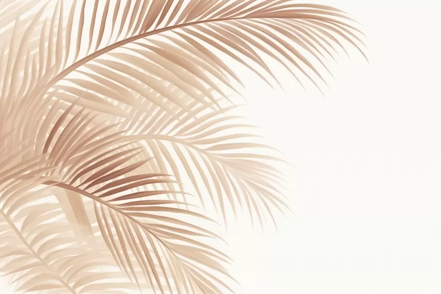 Fotobehang Varen bladeren w04884