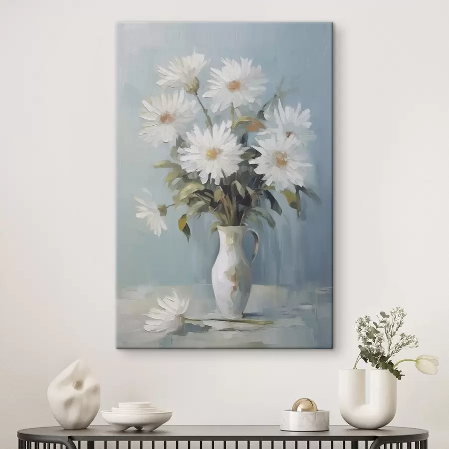  Peintures Fleurs dans un vase, peinture imitation s46743