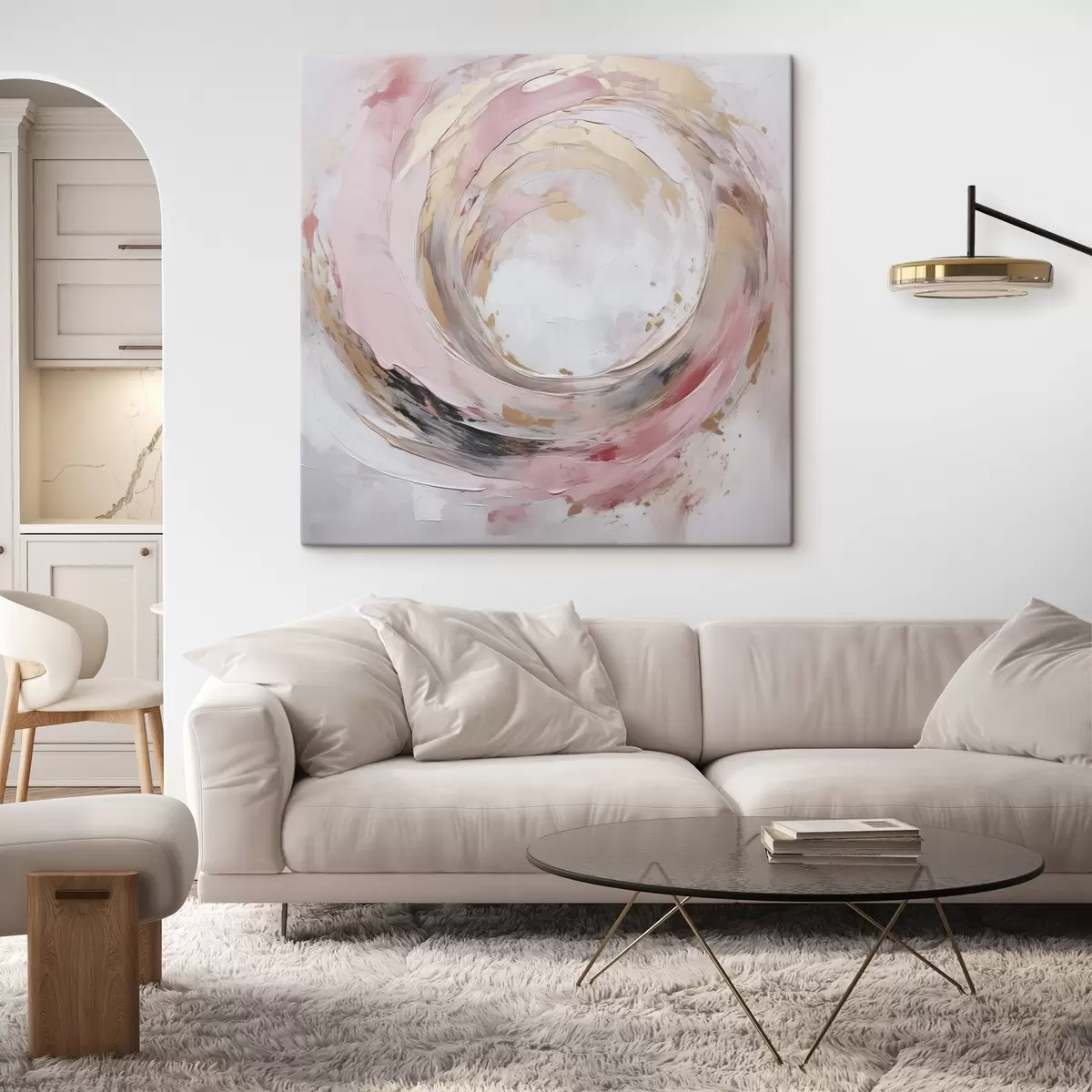  Peintures Tourbillon, peinture d'imitation s46744