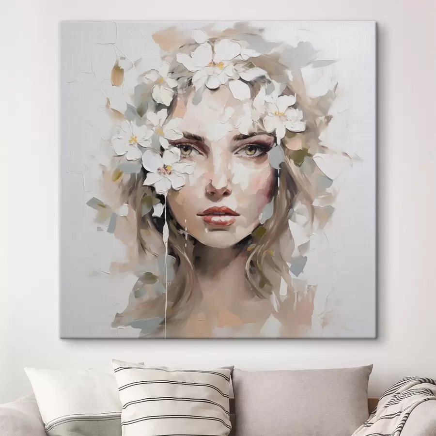  Peintures Portrait abstrait imitation peinture s46749