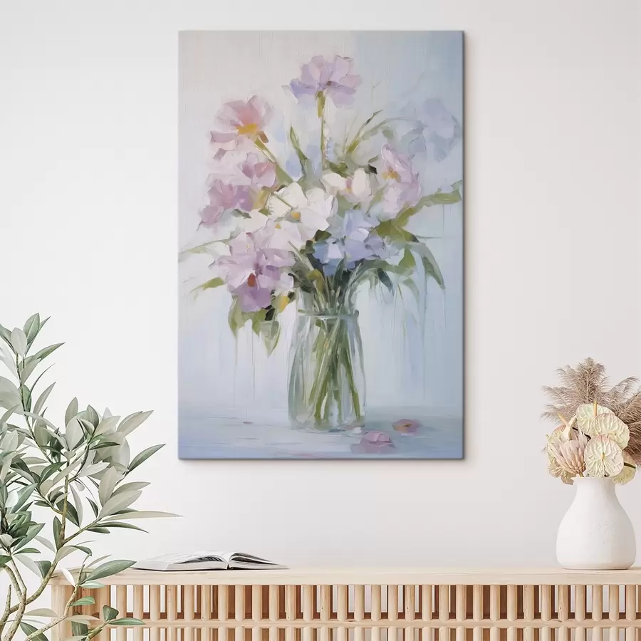  Peintures Bouquet de fleurs dans un vase imitation peinture s46751