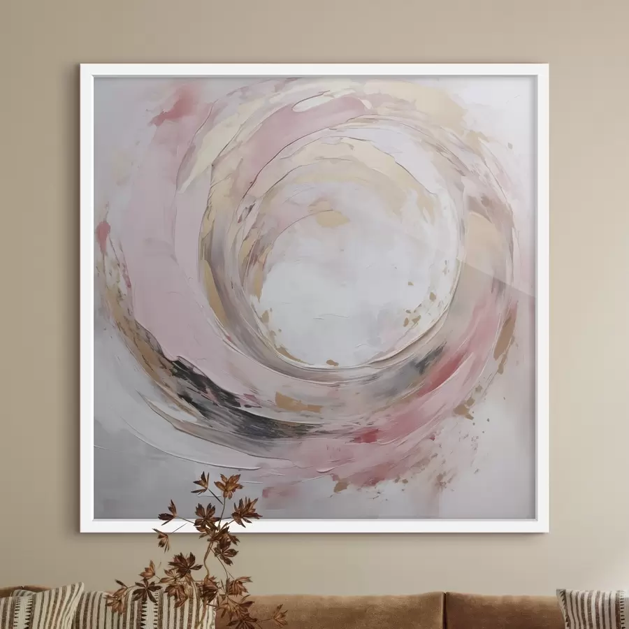 Papier peint photo Tourbillon, peinture d'imitation f46744