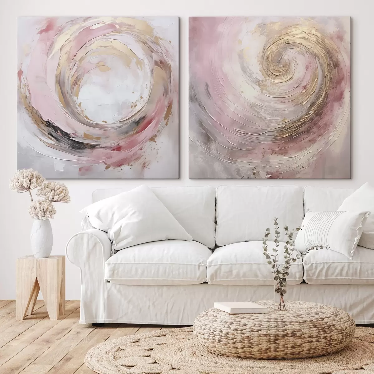  Peintures Peinture abstraite imitant un tourbillon m01028