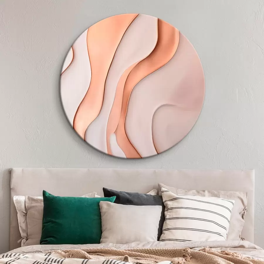  Peintures Résumé. Lignes ondulées r46724