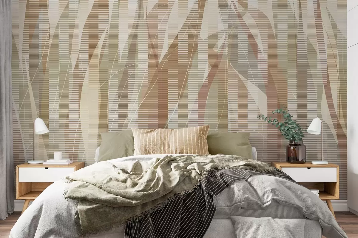 Fotobehang Verweven elementen w04945