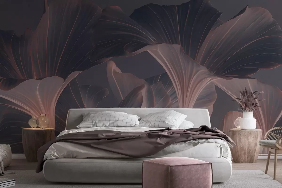 Papier peint photo Gros bourgeons w04947v2