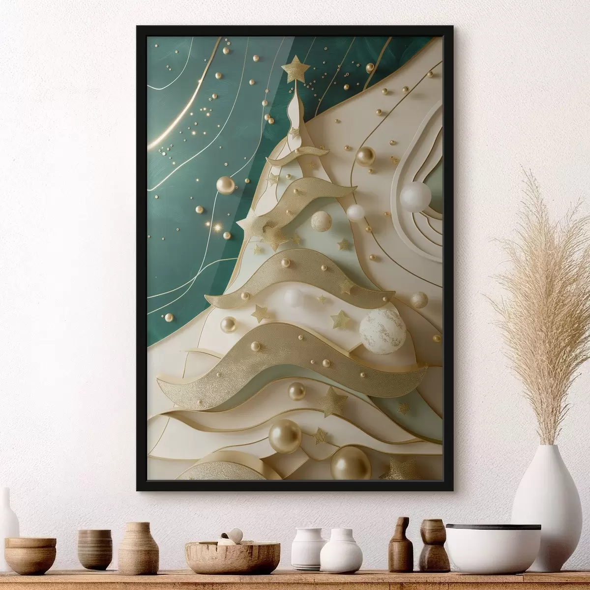 Poster Kerstboom f46795