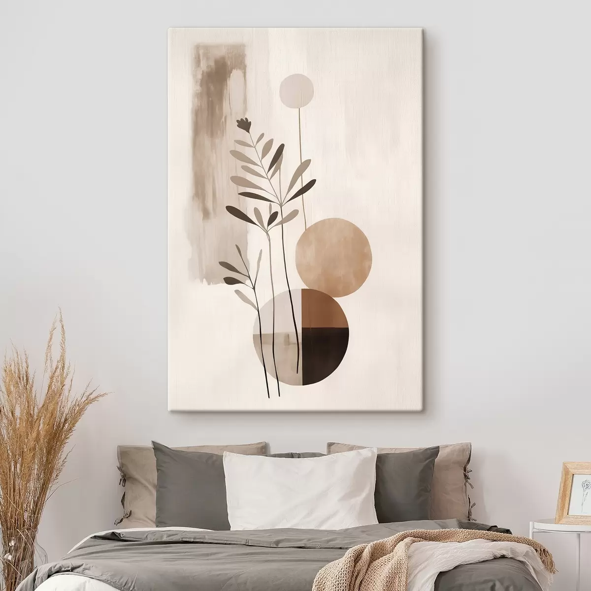  Peintures Abstraction avec une plante s46782