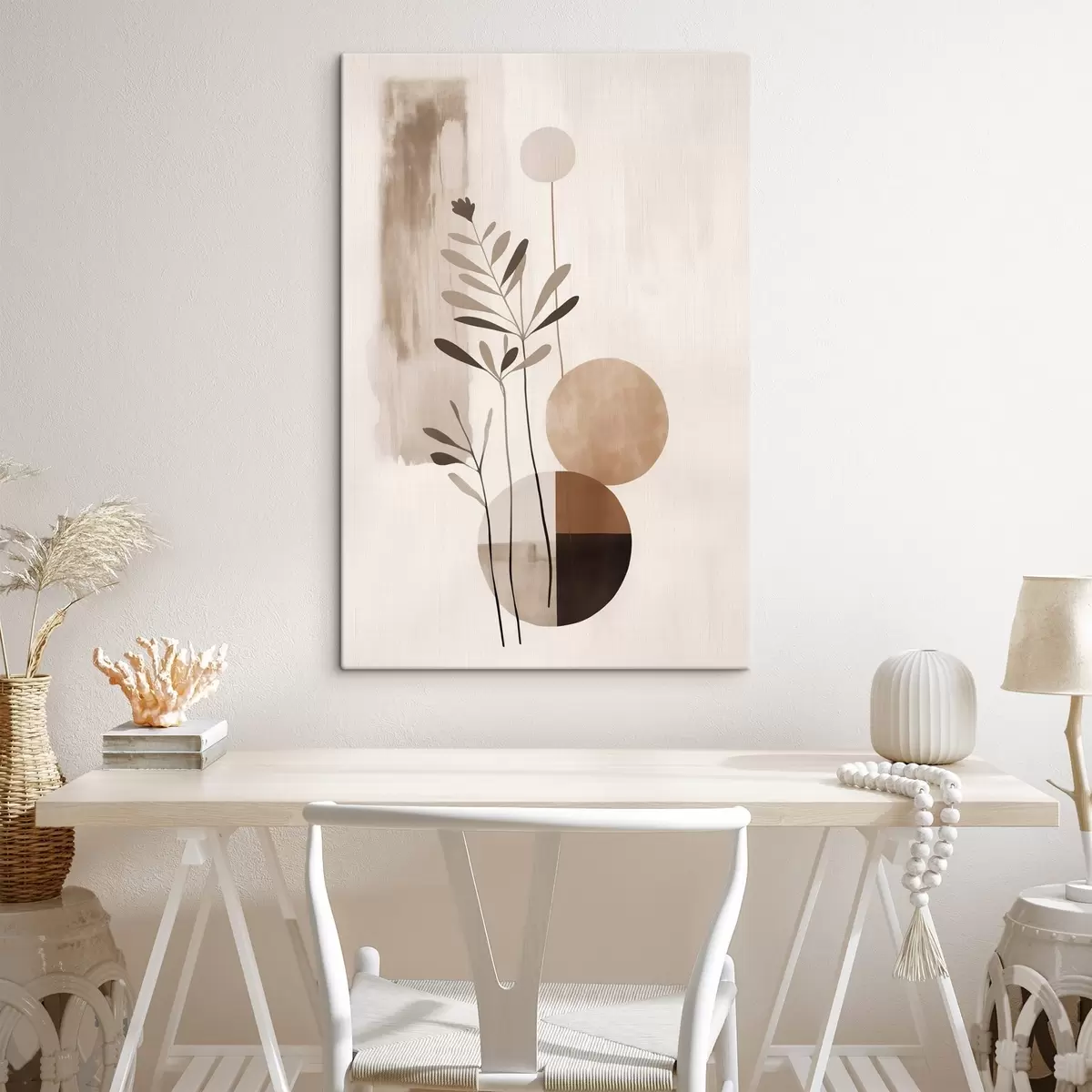  Peintures Abstraction avec une plante s46782