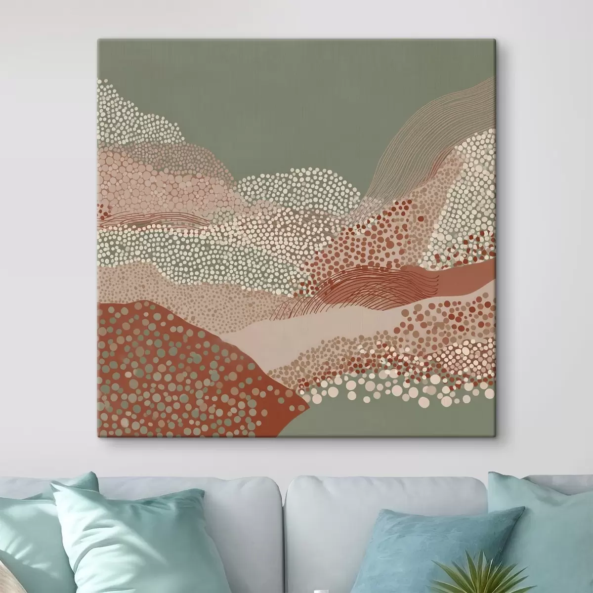  Peintures Paysage dans une interprétation stylisée s46652