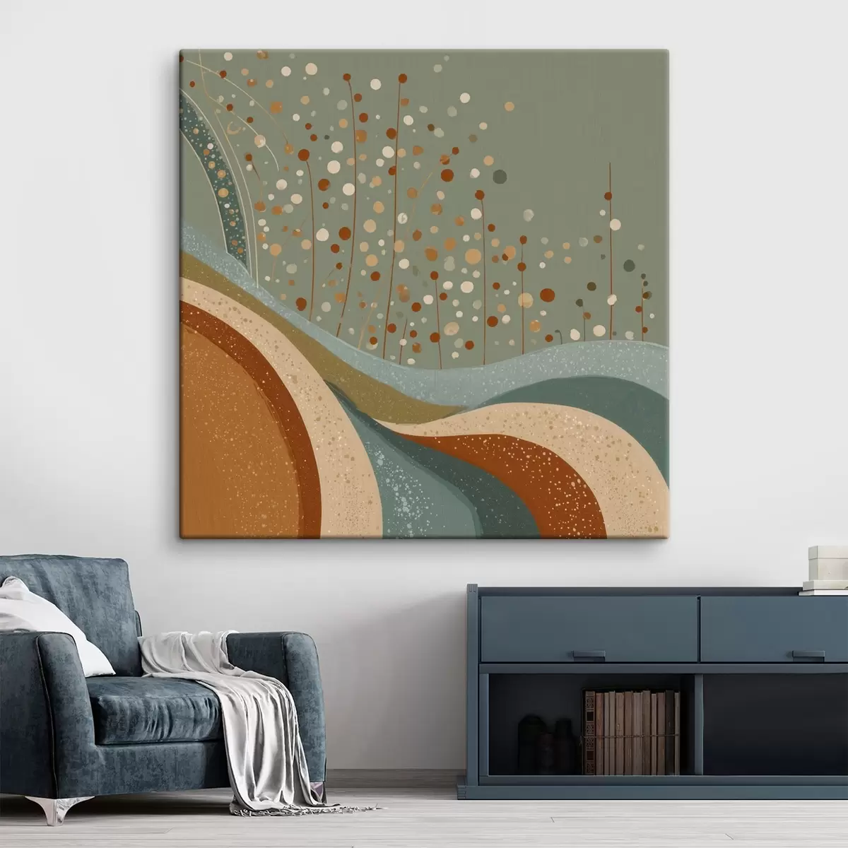  Peintures Composition avec petits éléments décoratifs s46653