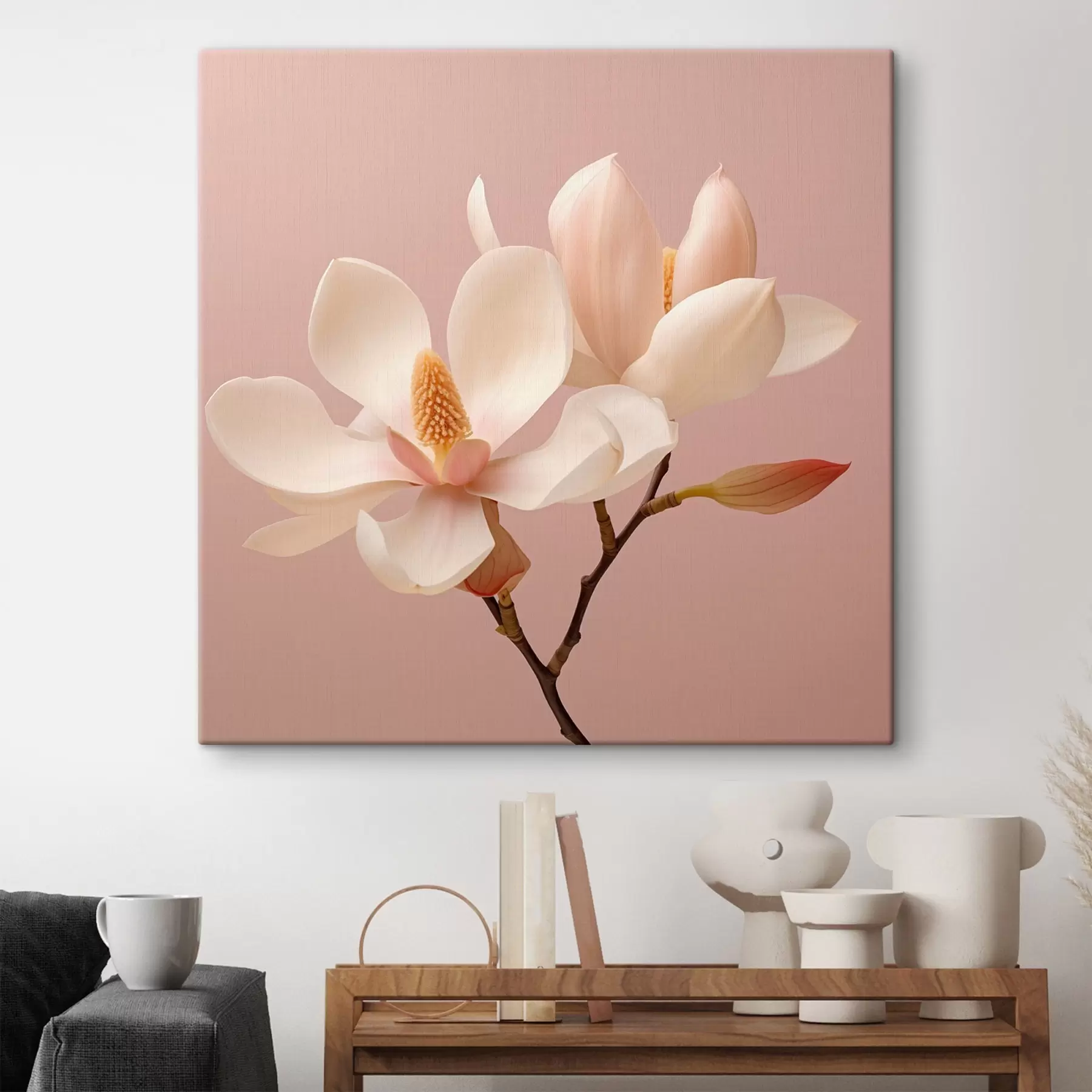  Peintures Pétales floraux délicats dans une palette pastel s46666