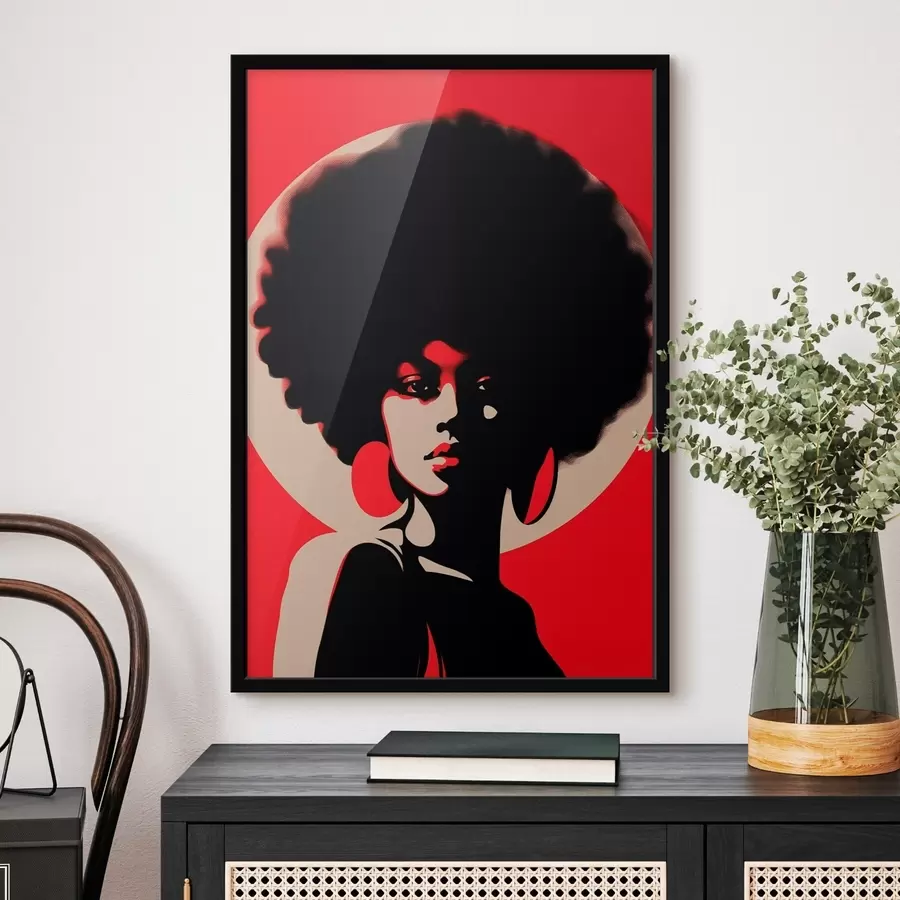 Fotobehang Afro-stijl f46818