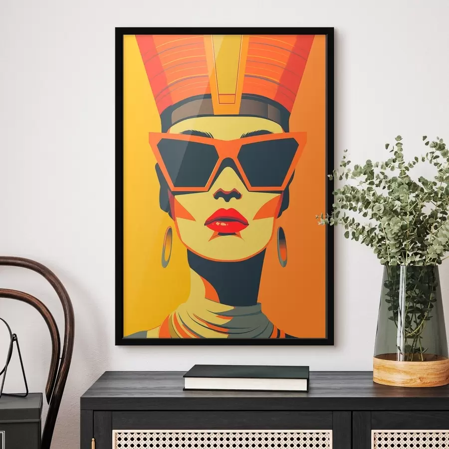 Fotobehang Popartportret f46819