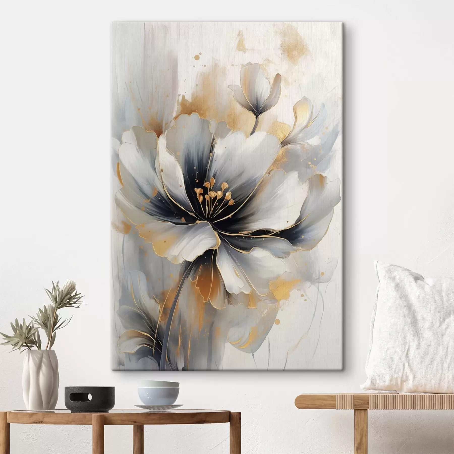  Peintures Fleur abstraite s46821