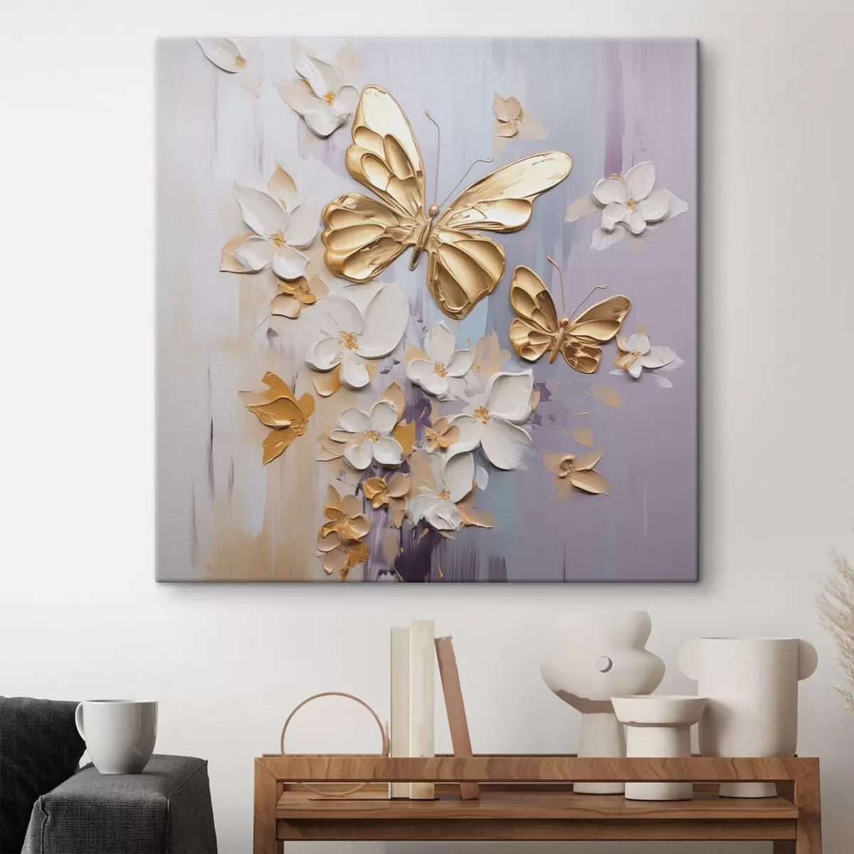  Peintures Peinture imitation papillons et fleurs s46828