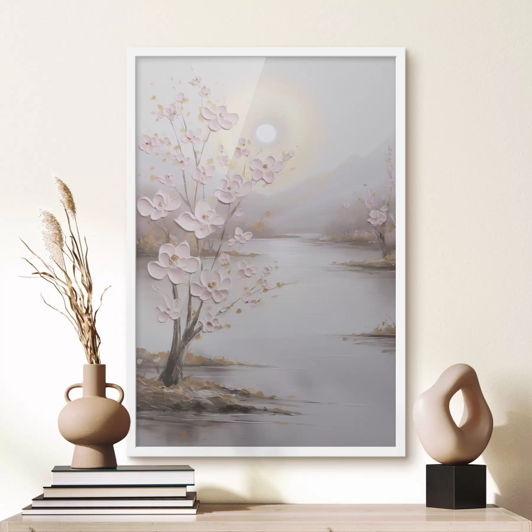 Fotobehang Abstract landschap f46839