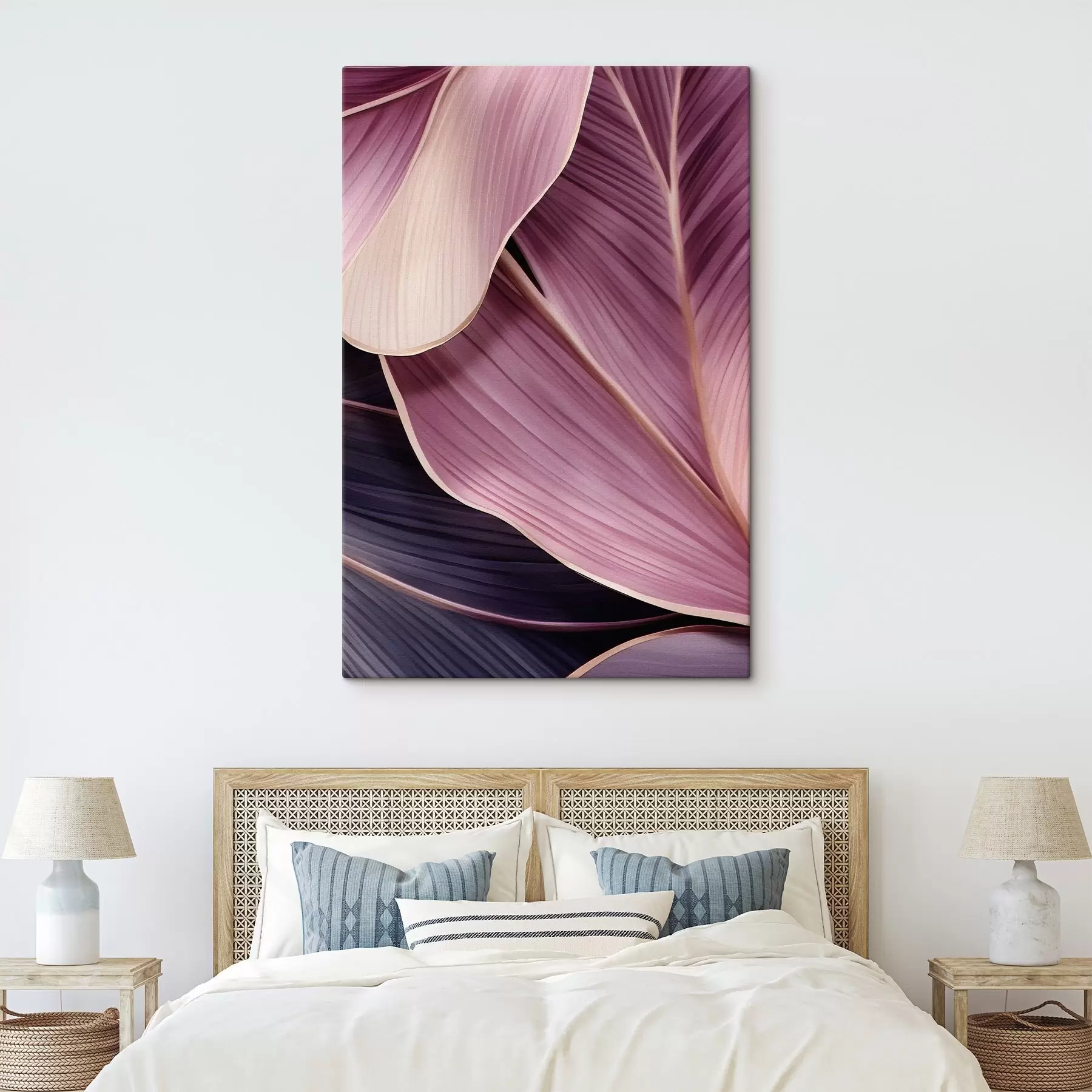  Schilderijen Abstracte bladeren s46871