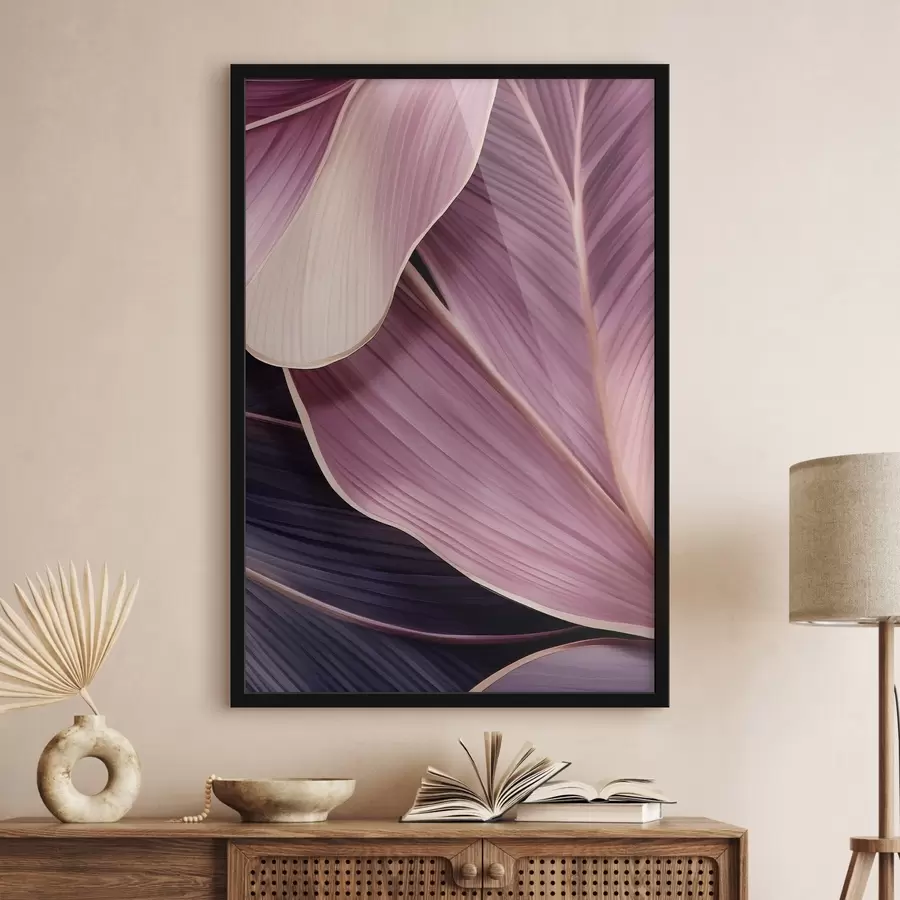 Papier peint photo Feuilles abstraites f46871