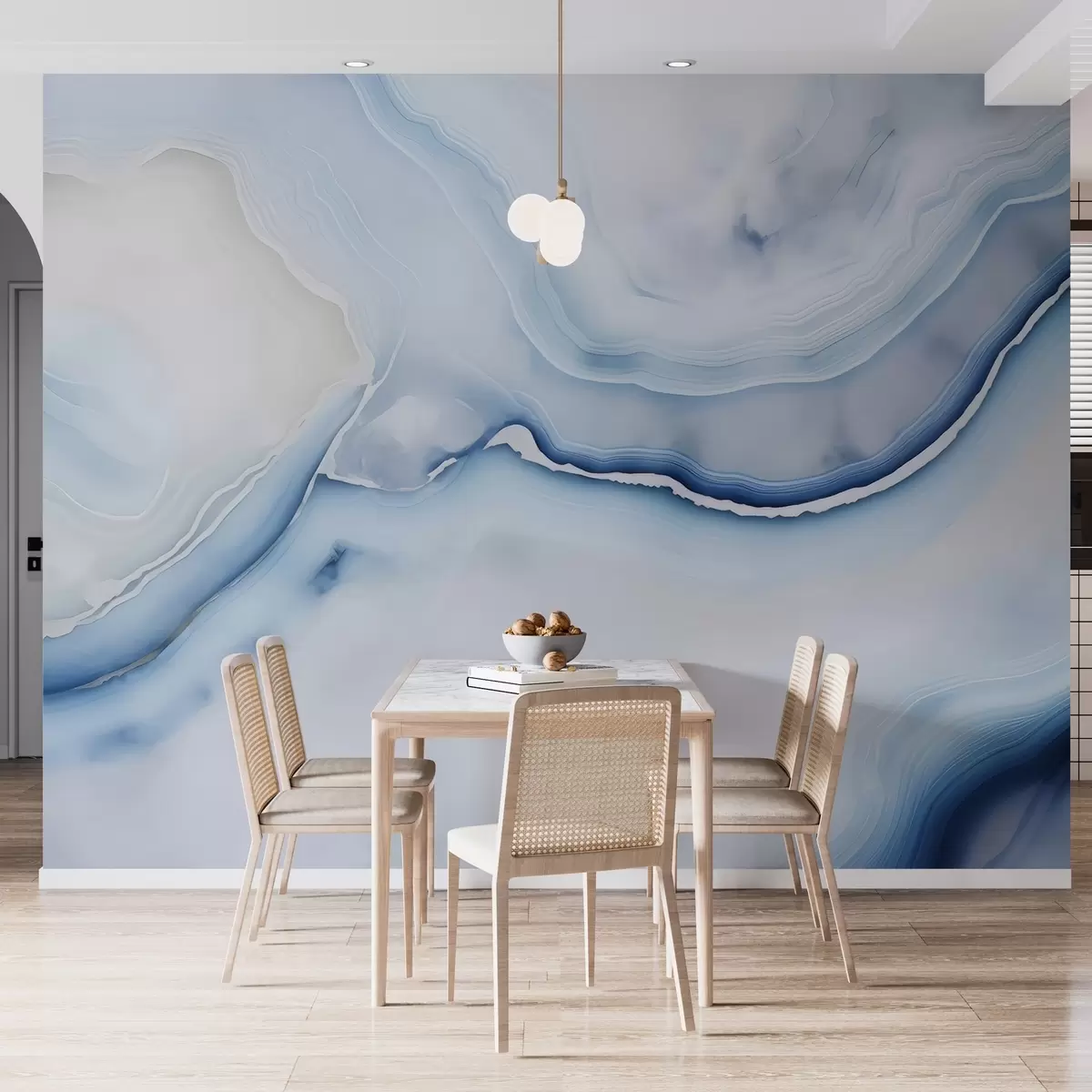 Papier peint photo Marbre délicat w05000