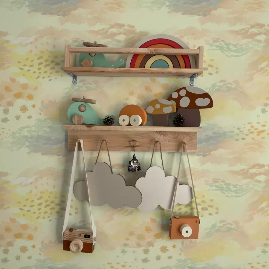 Papier peint photo Coups de pinceau pastel dans une palette de jaunes chauds et crémeux a00999v1