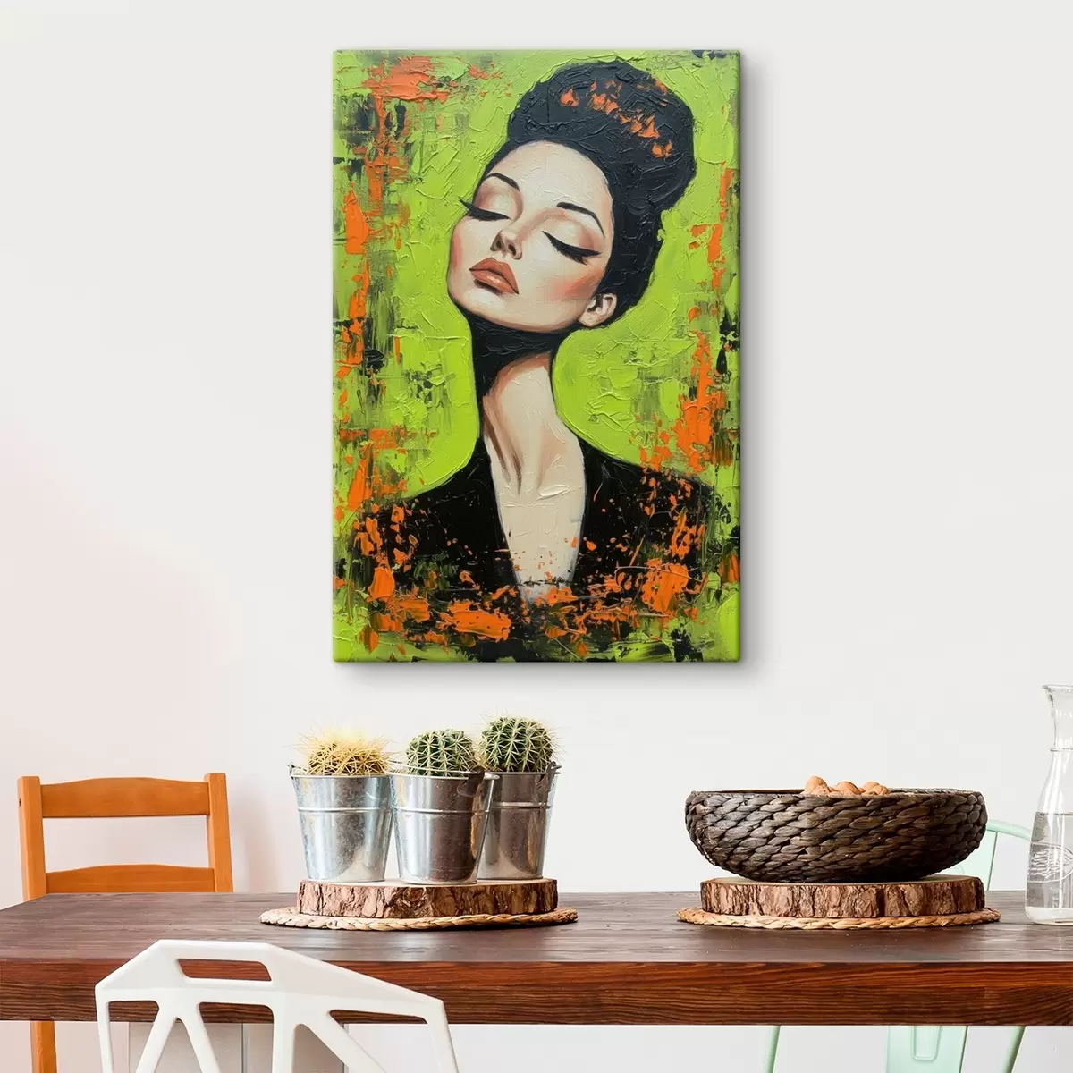  Schilderijen Portret van een meisje s46860